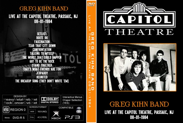 GREG KIHN BAND - Live At The Capitol Theatre Passaic NJ 08-01-1984.jpg
